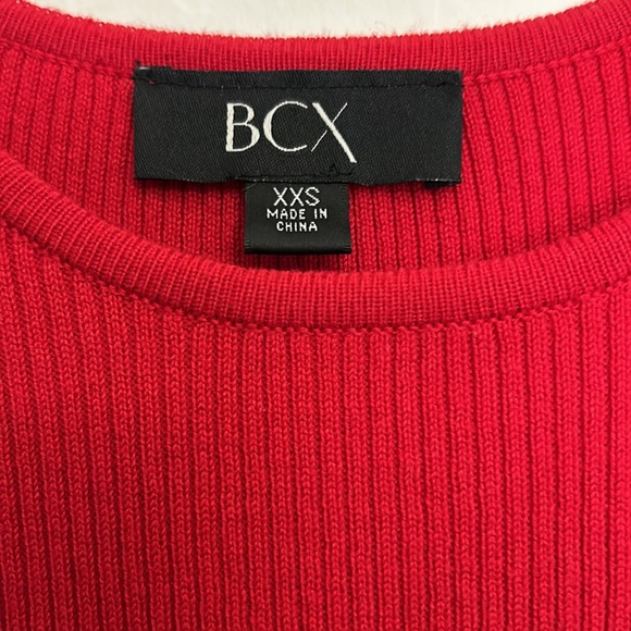 ❤️BCX Red Tunic Sweater - Picture 3 of 10